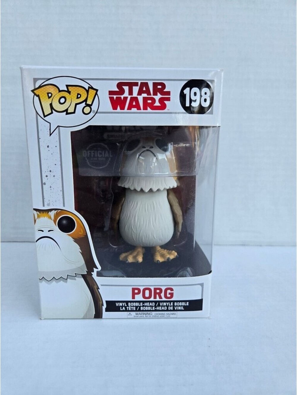 Funko Pop! Star Wars Porg Vinyl Bobble-Head #198